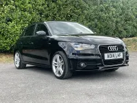 Used Audi A1 Sportback S-Line 140 HP (102 kW) 2014 Black Hatchback