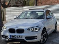 Used BMW 116 Sport Line 2013 White Hatchback