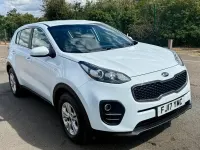 Used Kia Sportage 115 HP (84 kW) 2017 White SUV