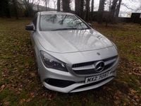 Used Mercedes CLA200 AMG line 156 HP (114 kW) 2018 Silver Sedan