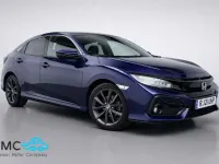 Used Honda Civic SR 126 HP (92 kW) 2021 Blue Hatchback