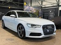 Used Audi A6 Black Edition 204 HP (150 kW) 2015 White Sedan