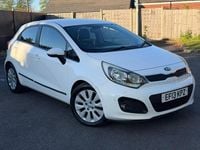 Used Kia Rio 2013 White Hatchback