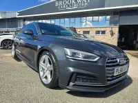 Used Audi A5 S-Line 190 HP (139 kW) 2018 Grey Coupe