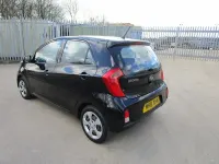 Used Kia Picanto 66 HP (48 kW) 2016 Black Hatchback