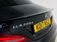 Used Mercedes CLA220 AMG line 177 HP (130 kW) 2017 Black Sedan