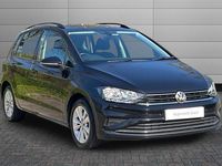 Used VW Golf VII SE 130 HP (95 kW) 2018 Black Hatchback