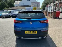 Used Vauxhall Grandland X Sport 130 HP (95 kW) 2019 Blue SUV