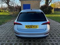 Used Skoda Scala SE L 150 HP (110 kW) 2023 Silver Hatchback