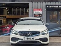 Used Mercedes CLA200 AMG line 156 HP (114 kW) 2018 White Sedan