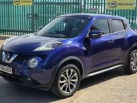 Usado Nissan Juke Tekna 2017 Azul SUV