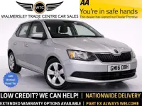 Used Skoda Fabia SE 90 HP (66 kW) 2016 Silver Hatchback