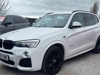 Used BMW X3 M Sport 190 HP (139 kW) 2017 White SUV