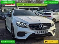 Used Mercedes E300 AMG Line Premium Plus 245 HP (180 kW) 2018 White Coupe