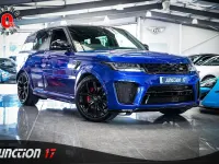 Used Land Rover Range Rover Sport SVR 575 HP (422 kW) 2019 Blue SUV