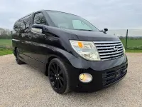 Used Nissan Elgrand 2007 Black MPV