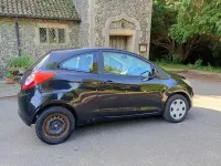 Used Ford Ka 69 HP (50 kW) 2010 Black Hatchback