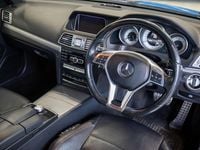 Used Mercedes E250 AMG line 204 HP (150 kW) 2014 Blue Coupe