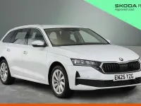 Used Skoda Octavia SE L 147 HP (108 kW) 2025 Moon white metallic Estate