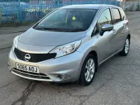 Begagnad Nissan Note Tekna 90 HK (66 kW) 2015 Silver Halvkombi