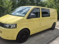 Used VW T5 84 HP (61 kW) 2011 Yellow Van