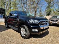 Begagnad Ford Ranger Limited 2016 Svart Pickup