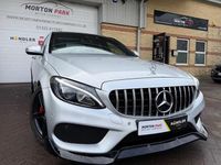 Used Mercedes C220 AMG Line Premium Plus 2015 Silver Sedan