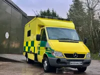 Used Mercedes Sprinter 2006 Yellow Van
