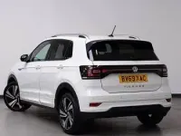 Used VW T-Cross R-line 115 HP (84 kW) 2019 White SUV