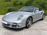 Usado Porsche 911 Turbo Cabriolet 480 HP (353 kW) 2008 Prateado Cabrios