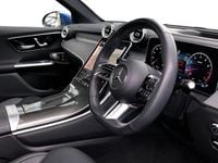 Used Mercedes GLC300 AMG 258 HP (189 kW) 2023 Metallic paint spectral blue Estate