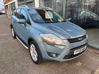 Used Ford Kuga Titanium 136 HP (100 kW) 2009 Blue SUV