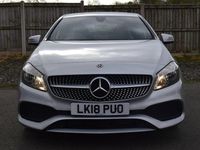 Used Mercedes A200 AMG line 136 HP (100 kW) 2018 Silver Hatchback