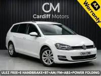Used VW Golf VII 2014 White Estate