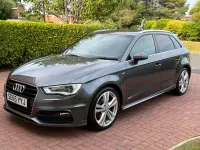 Used Audi A3 Sportback S-Line 150 HP (110 kW) 2016 Grey Hatchback