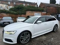 Used Audi A6 Black Edition 190 HP (139 kW) 2016 White Estate