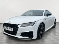 Used Audi TT Black Edition 197 HP (144 kW) 2020 White Coupe