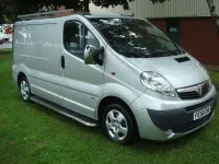 Used Vauxhall Vivaro Sportive 115 HP (84 kW) 2008 Silver MPV