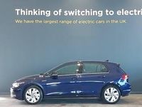 Used VW Golf VIII Style 130 HP (95 kW) 2020 Blue Hatchback