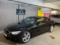 Used BMW 420 Cabriolet M Sport 2014 Black Cabriolet