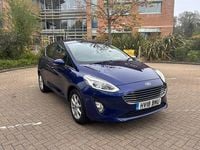 Used Ford Fiesta Zetec 70 HP (51 kW) 2018 Blue Hatchback