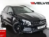 Used Mercedes GLA200 AMG Line Premium 156 HP (114 kW) 2019 Black SUV