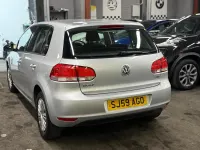 Used VW Golf VI S 105 HP (77 kW) 2010 Silver Hatchback