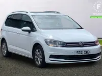 Used VW Touran Family 150 HP (110 kW) 2021 White MPV