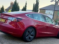 Usado Tesla Model 3 Standard Range 366 kW (498 HP) 2020 Vermelho Sedan