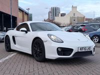Used Porsche Cayman 275 HP (202 kW) 2015 White Coupe
