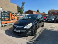Used Vauxhall Corsa 2011 Black Hatchback