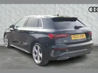 Usado Audi A3 S-Line 110 CV (80 kW) 2023 Negro Berlina