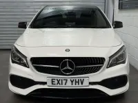 Used Mercedes CLA220 AMG line 2017 White Sedan
