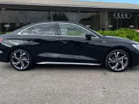 New Audi A3 S-Line 2026 Black Sedan